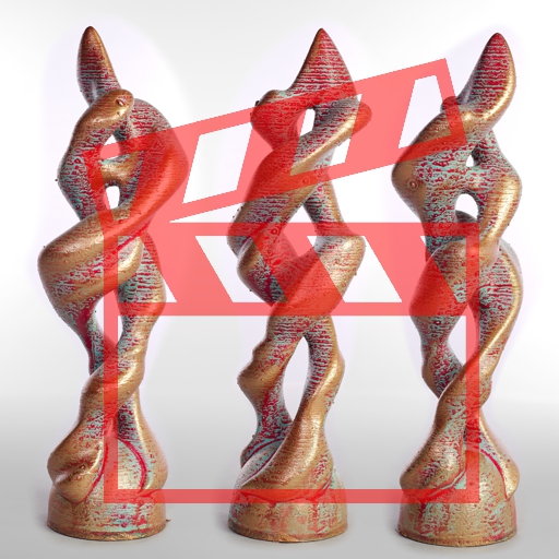 modern sculpture, plastic art