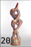 modern sculpture, plastic art