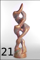 modern sculpture, plastic art