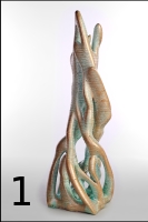 modern sculpture, plastic art