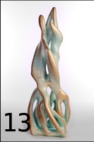 modern sculpture, plastic art