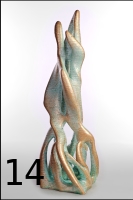 modern sculpture, plastic art