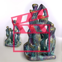 modern sculpture, plastic art