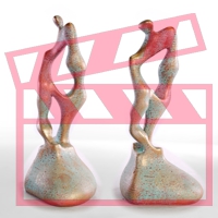 modern sculpture, plastic art