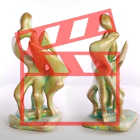 modern sculpture, plastic art