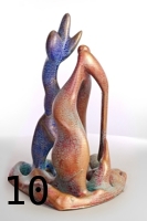 modern sculpture, plastic art