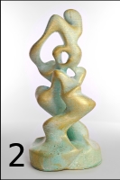 modern sculpture, plastic art
