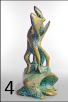 modern sculpture, plastic art