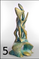 modern sculpture, plastic art