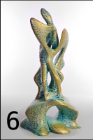 modern sculpture, plastic art