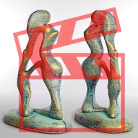 modern sculpture, plastic art