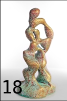 modern sculpture, plastic art