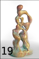 modern sculpture, plastic art