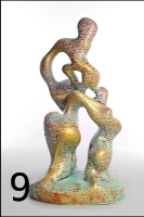 modern sculpture, plastic art