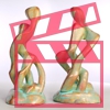 modern sculpture, plastic art